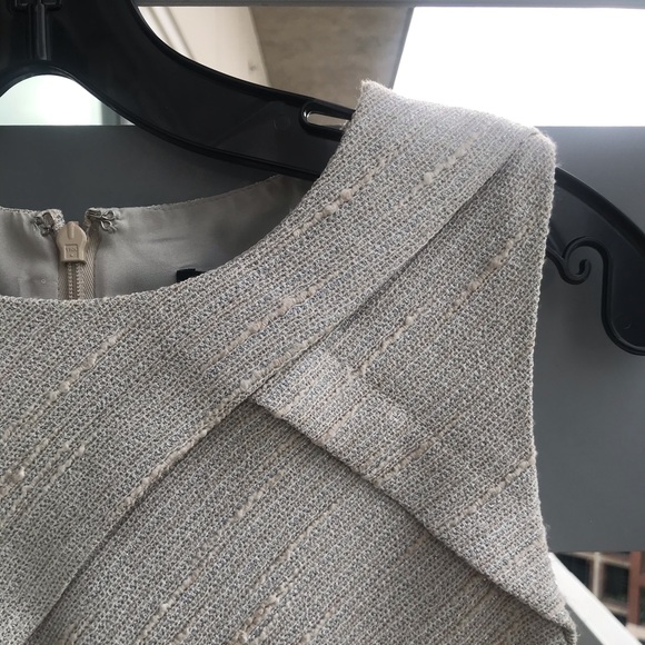 NWT Banana Republic Champagne Shine Shift Dress - Picture 4 of 7